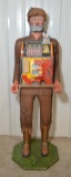 Mills 5 Cent Mountain Man Figural Slot Machine