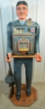 Watling 5 Cent Gangster Figural Slot Machine