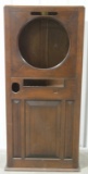 Early slot Machine Cabinet, Wood Floor Model