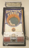 Dice-O-Matic Vender Trade Stimulator Gum Machine