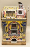 1932 Jennings Peacock  Quarter Slot Machine