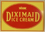 SST Dixie Maid Ice Cream Advertising Sign