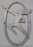 Vintage Hiawatha Dancing Indian Railroad Emblem