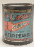 Planters Pennant Brand Peanut Tin Canister w/ lid