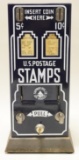 Shipman Mfg Porcelain Front  Coin Op Stamp Machine