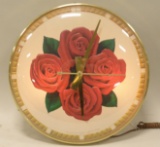 Vintage Four Roses Whiskey Lighted Adv Clock