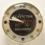 RCA Victor Records Advertising Clock