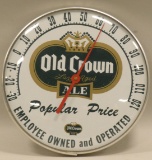 Old Crown Ale Adveritisng Thermometer