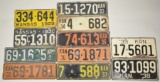 1929-1939 Kansas License Plate Lot