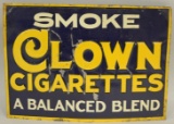 SST Clown Cigarettes Advertising Sign