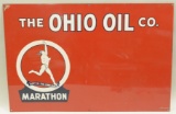 Marathon Ohio Oil COmpany Porcelain Sign