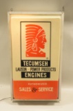 Double Sided Light Up TECUMSEH Engines Sign