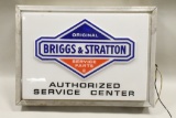 Light Up Single Sided Briggs & Stratton Sign