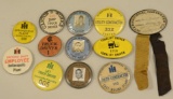 Lot of 12 Case IH International Employee Badges