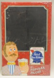 Pabst Blue Ribbon Beer Menu Price Chalk Board