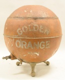 Golden Orange Syrup Dispenser