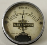 Early Harley-Davidson Ammeter Model 354