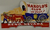Harold's Club Reno Nevada Plate Topper