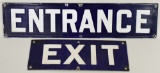 SSP Exit and Entrance Signs
