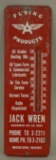 Flying A Oil Products Advertising Thermometer
