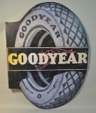 Contemporary Flange Goodyear Advertising Sign