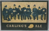 SST Carling's Ale Nine Pints Of The Law Adv. Sign