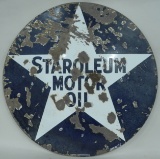 SSP Staroleum Motor Oil Advertising Sign