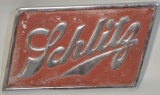 Vintage Heavy Metal Schlitz Beer Sign