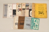 Large Lot Of Vintage Tractor Manuals And More