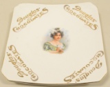 Douglas' Chocolates Porcelain Plate by Limoges