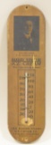 Baker's Hygrade Ice Cream Wood Adv Thermometer