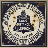 American Telephone & Telegraph Bell System Sign