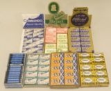Lot of Old Stock Razor blades store display boxes