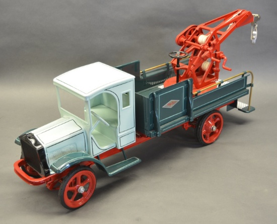 Restored Burdette Murray Custom Tow Truck