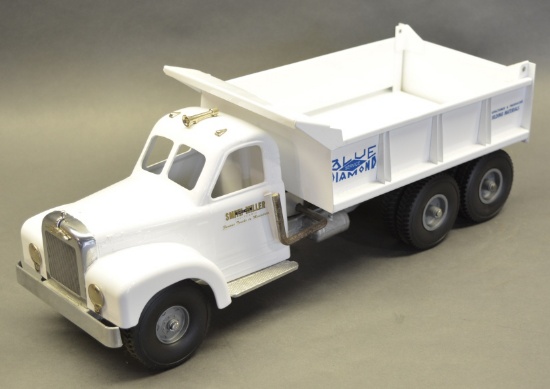 Restored Smith Miller Blue Diamond Dump Truck