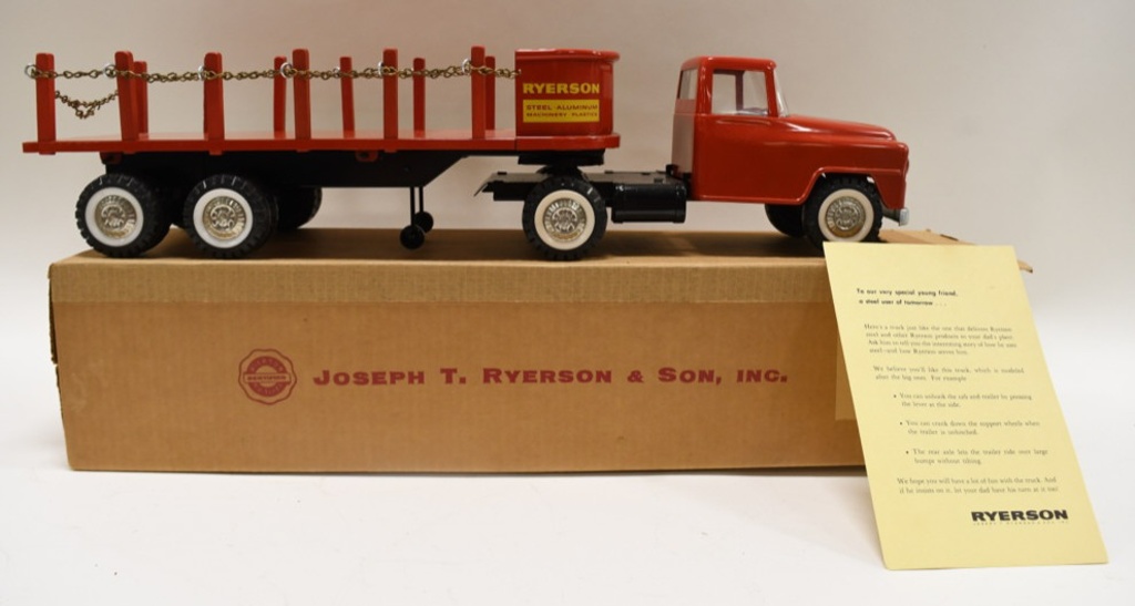 Tru Scale Ryerson Truck and Trailer