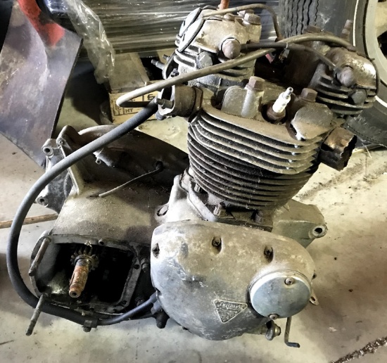 Triumph Motorcycle Engine