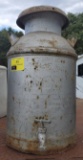 Hood Registered 1943 milk can with spout