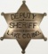 Early Obsolete Lake Co. Deputy Sheriff Badge
