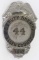 Obsolete Allen Co. Ind. Deputy Sheriff Badge No.44