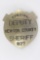 Early Obsolete Newton Co. Deputy Sheriff Badge