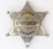Early Obsolete Jasper Co. Ind. Sheriff Badge