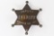 Early Obsolete Warren Co. Deputy Sheriff Badge