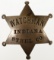 1906 Obsolete Indiana Steel Co. Watchman Badge