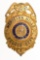 Obsolete Meridian Hills Indiana Police Chief Badge