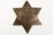 First Issue East Chicago Indiana Police Badge #5