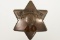 Early East Chicago Indiana Pie Plate Police Badge