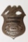 Obsolete Elkhart Indiana Metropolitan Police Badge