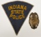 Obsolete Indiana State Police Badge & Patch #107