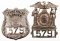 Obsolete Spring Valley New York Police Badge Set